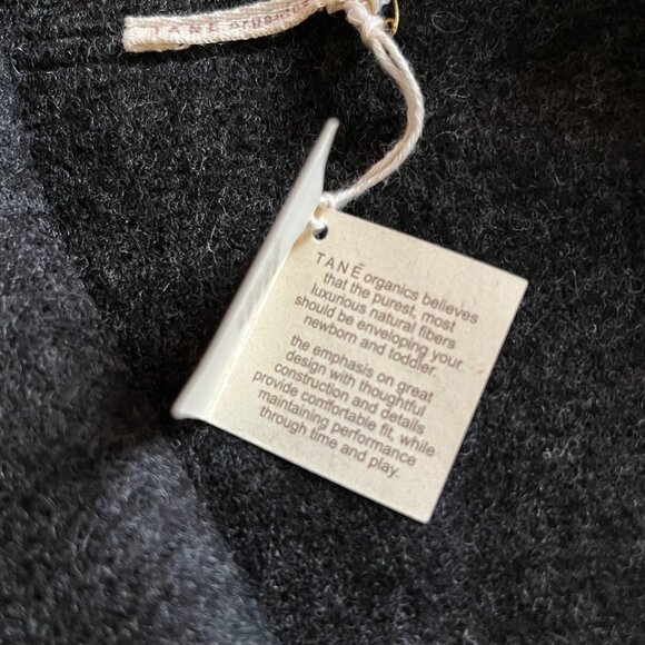 Felted Jacket with Pockets, 18 to 24 months, Tane Organics, 60% alpaca, 40% wool - Picture 9 of 12